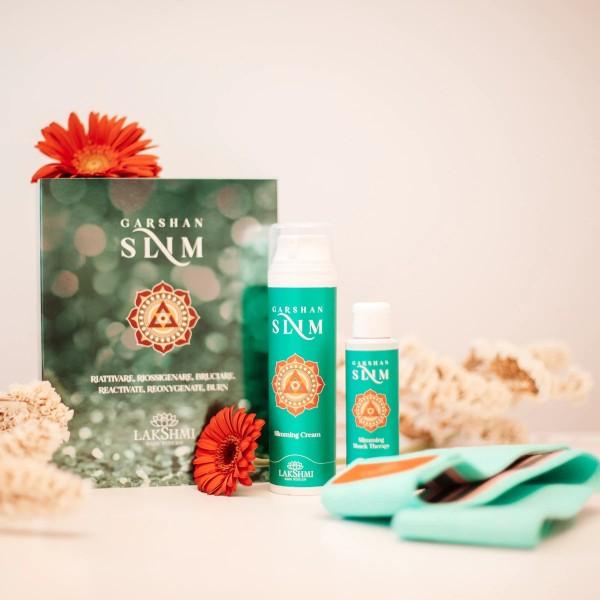 [5024] GARSHAN SLIM - Coffret Kit Anti-Cellulite (Crème, Concentré, Bande Élastique)